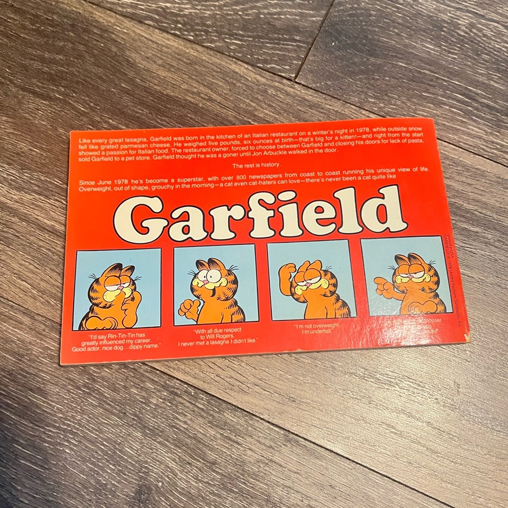 Garfield at Large Comic Book by Jim Davis - Picture 2 of 3
